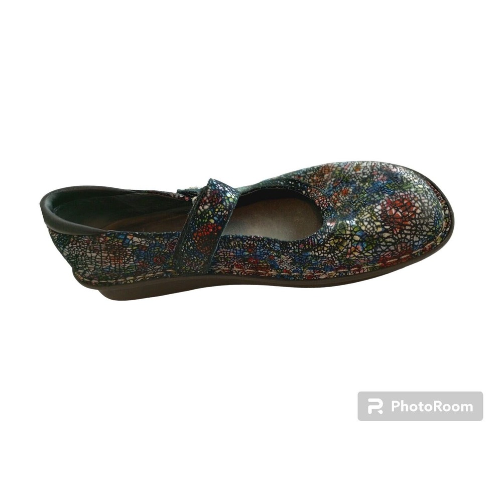 Algeria Belle Cathedral Shoes Womens 39 US 8.5 Mary Jane Clogs Nursing Walking